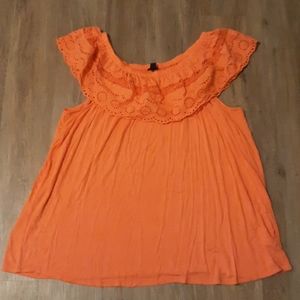 New Directions 3x orange shirt